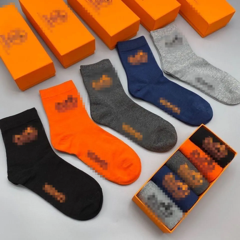 Five Pairs Of Boxed Socks Socks High End Gift Box... From ...