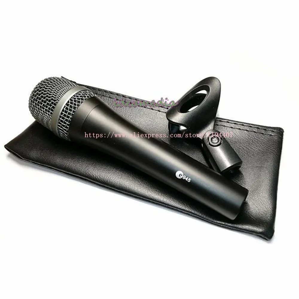 Mikrofony Najwyższa jakość ciężkiego ciała E945 Profesjonalny dynamiczny Super Cardioid Wokalny mikrofon E 945 Microfone Microfone Mic E935 E 935
