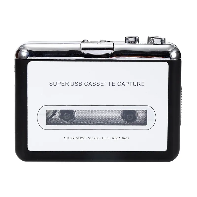 Spelare kassett capture radiospelare kassettband till mp3 -omvandlare fångar ljudmusik spelare band kassettinspelare via USB