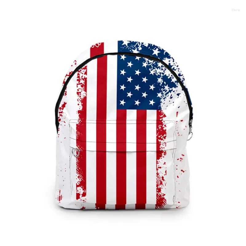 Backpack USA National Flag Backpacks For Boys Kids American Independence Day School Bags Girls Primary Schoolbag Students Gifts