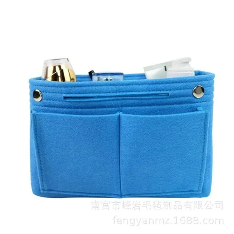 Fonction INSERT SAG MAQUEUR Organisateur de sac à main Travel Inner Purse Portable Sacs de cosmétique Portable Tote1.pour un sac en feutre