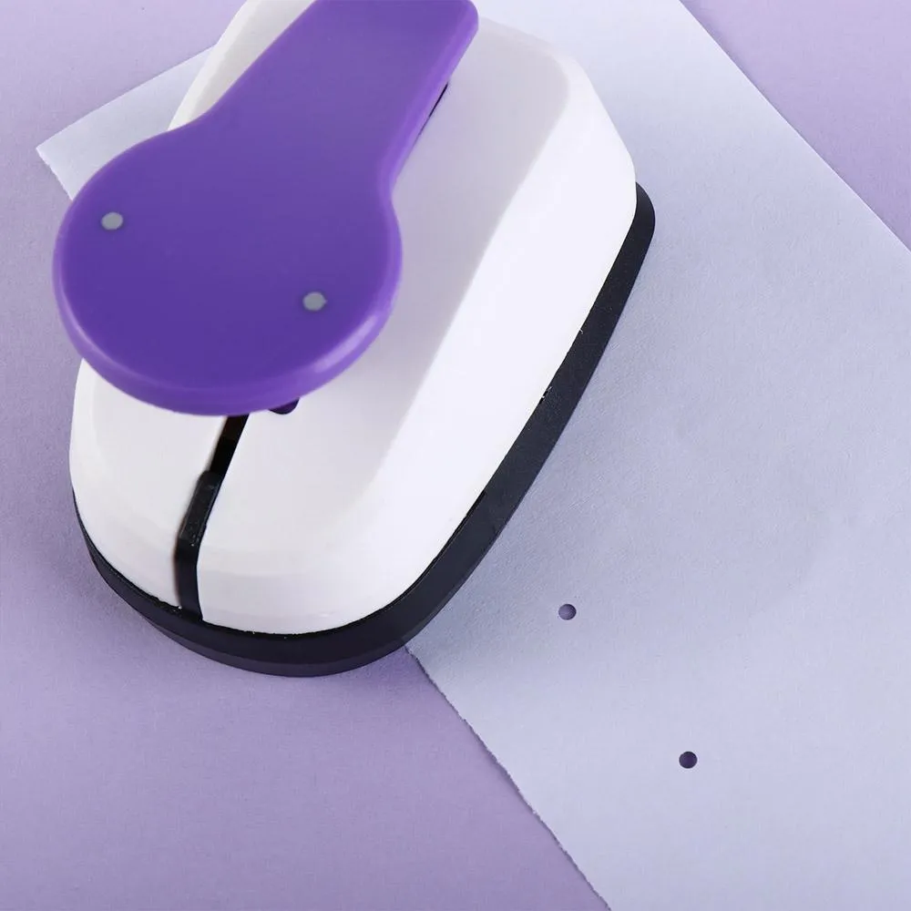 Earring Card Hole Punch Tool - Compact Circle Cutter For Paper Crafts & Scrapbooking