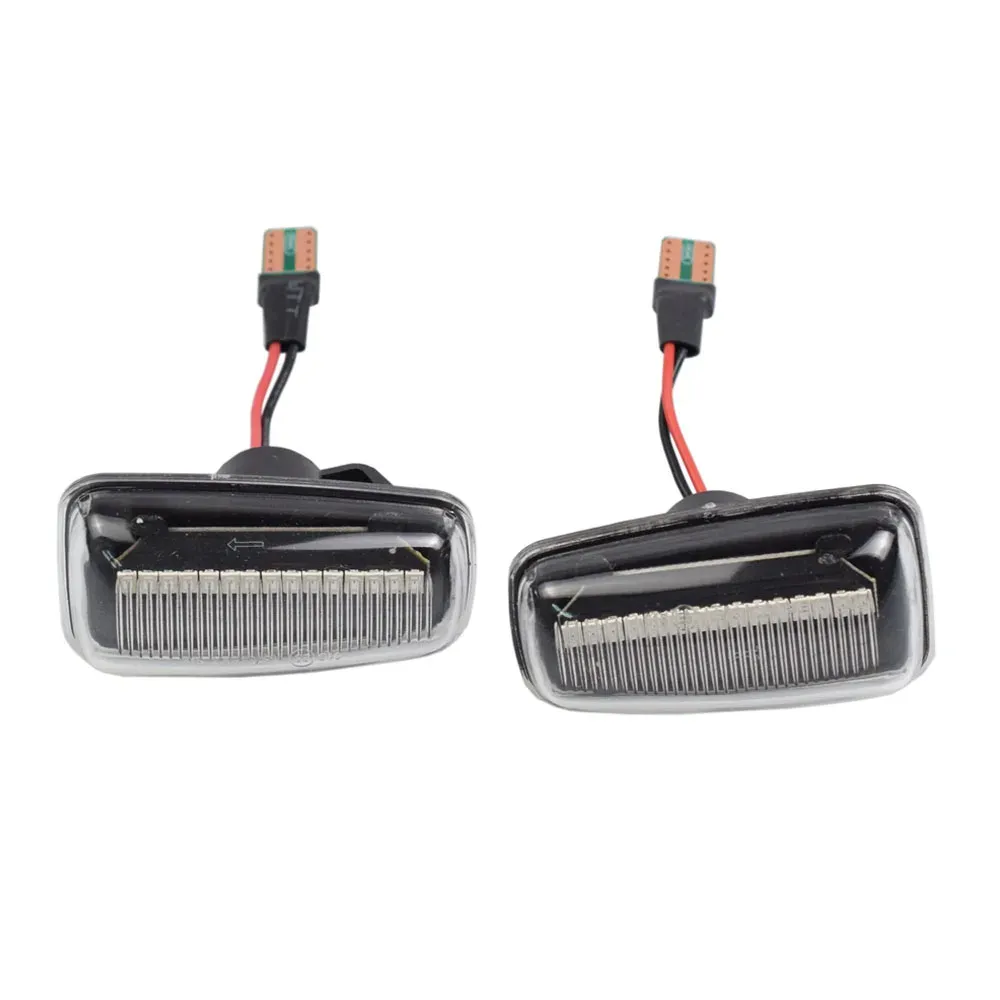 Flashing Car Turn Signal Lamps Side Marker Lights Lateral LED for