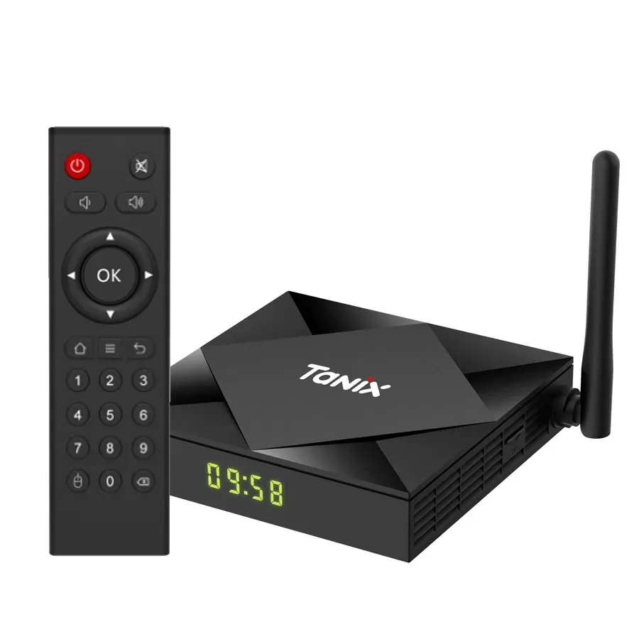 Box Tanix TX6S Android 10.0 Smart TV Box Android 10 Allwinner H616 4GB RAM 64 GB ROM Quadcore 6K Dual Wifi Media Player set top box