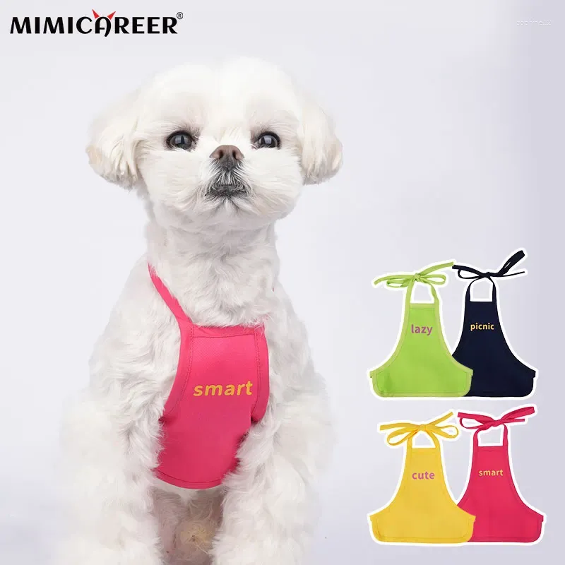 Dog Apparel Apron Waterproof Anti-Dirty Belly Pocket Anti-Cold Protection Pet Vest Pinafore For Short Leg Dogs Pets Supplies