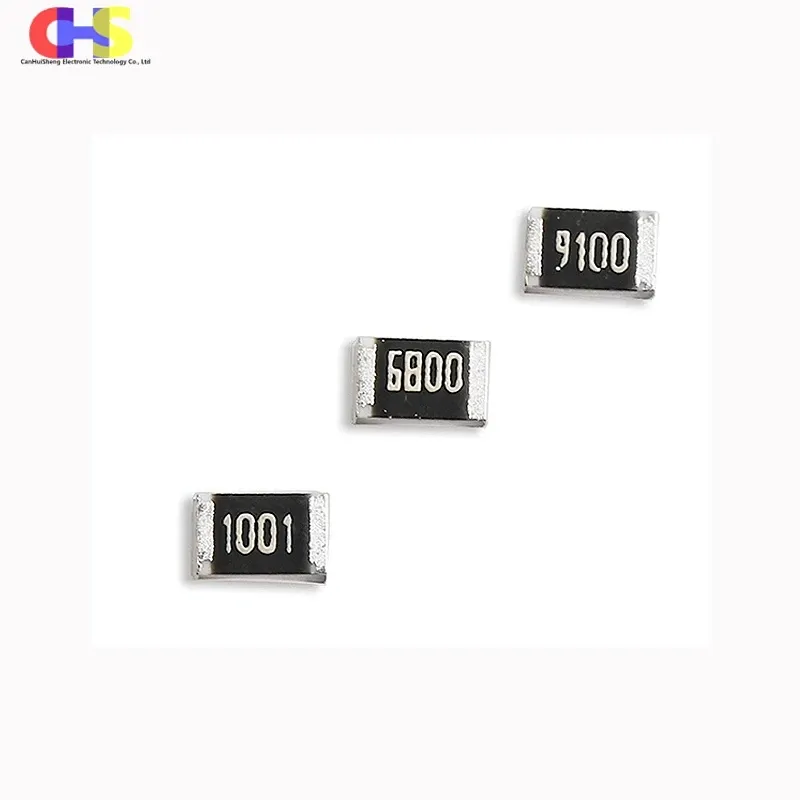 100 stcs 0805 SMD -weerstandsnauwkeurigheid 1% 1/8W 0R ~ 10m 10R 100R 220R 330R 470R 1K 4,7K 10K 47K 100K 0 10 100 220 330 470 680 1M OHM