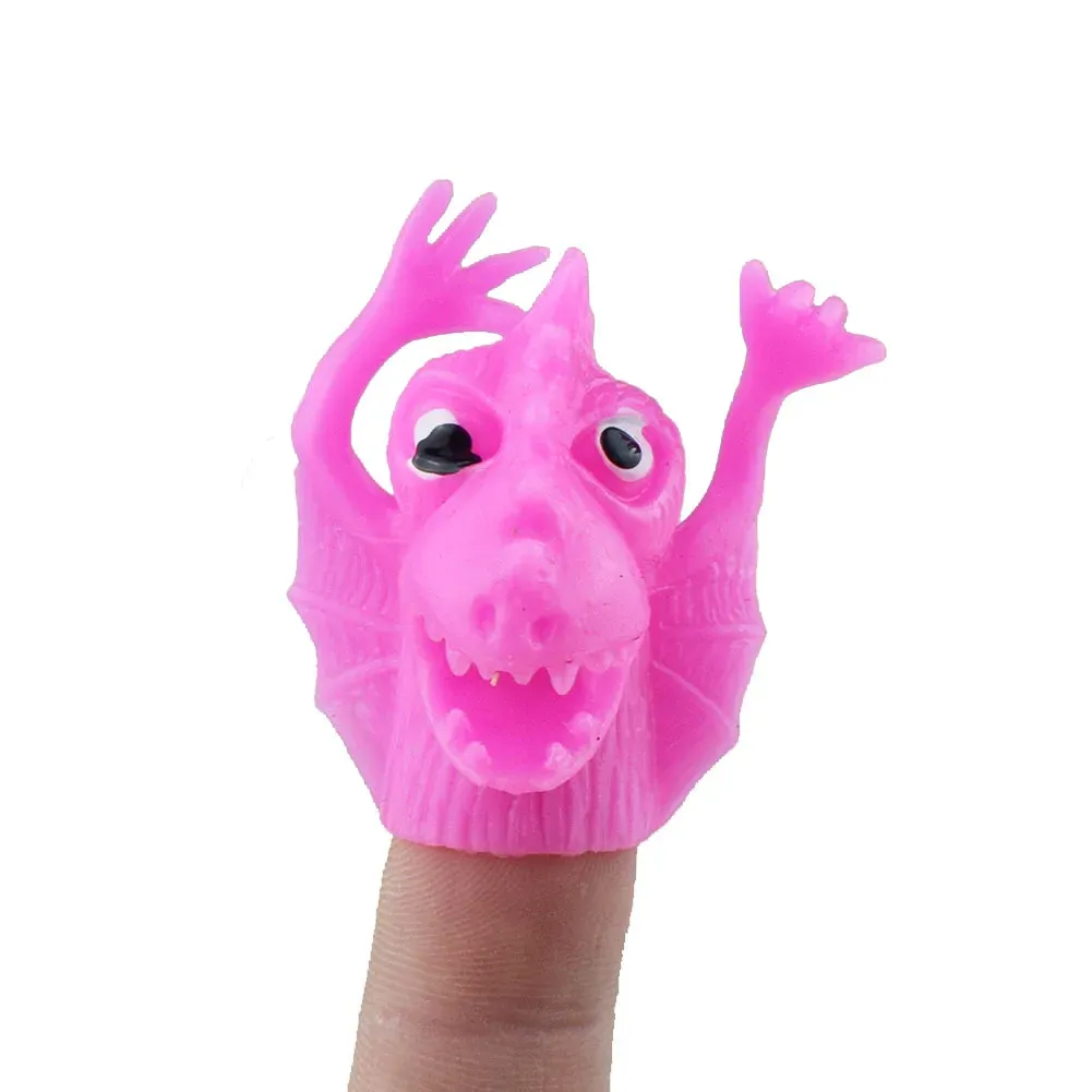 2023 Hot nouveauté drôle TPR Monster Dolls Puppets doigt stylo set jouets narration accessoires enfants