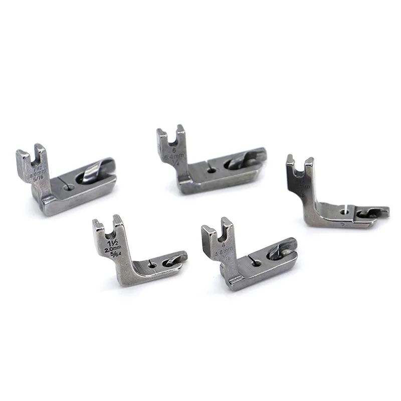 1/4 "6.4mm 5/16" 8mm Industrial Sewing Machine Hemmer Presser Foot/Feet For Juki Brother Typisk Consew Sunstar Jack Pfaff