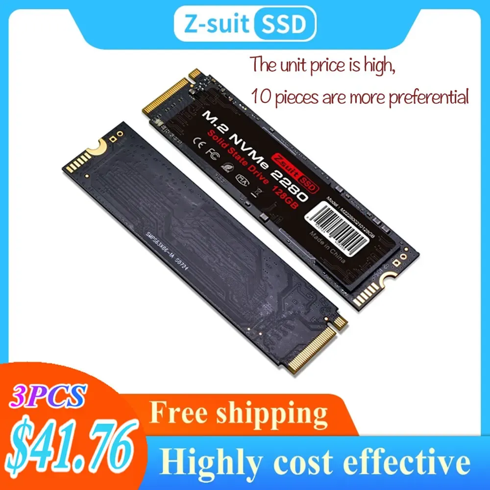 Zsuit 1TB NVMe M.2 2280 Internal SSD PCIe 3.0x4 Solid State Drive