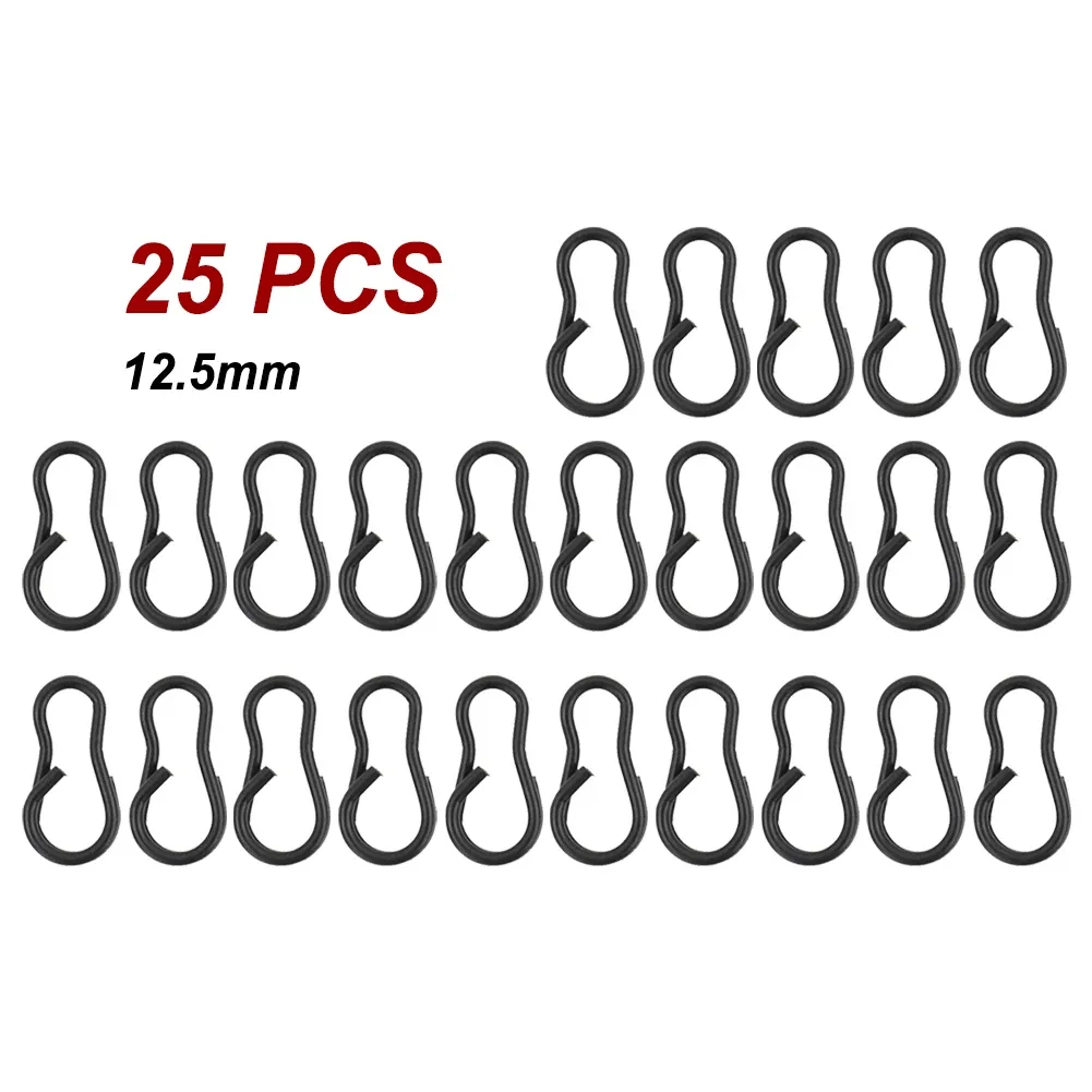 20st/Lot Hook Snaps Fishing Snap Clips Speed ​​Links Swivel Hook Snap Carp Terminal Tackle Lures Accessories