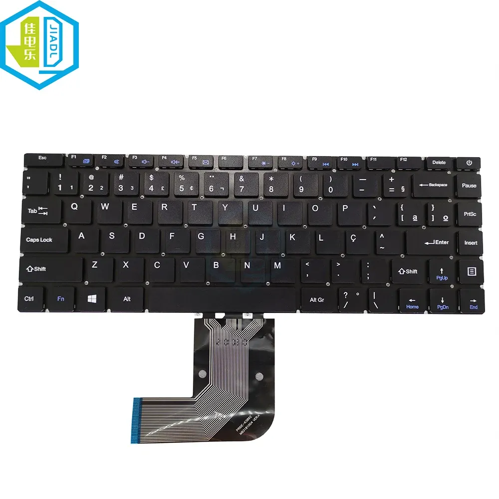 Claviers le latin Brésilien Brésilien Clavier pour Teclast F7 plus F7S Pridek3892 MB3181004 XSHS105 YMS0177B