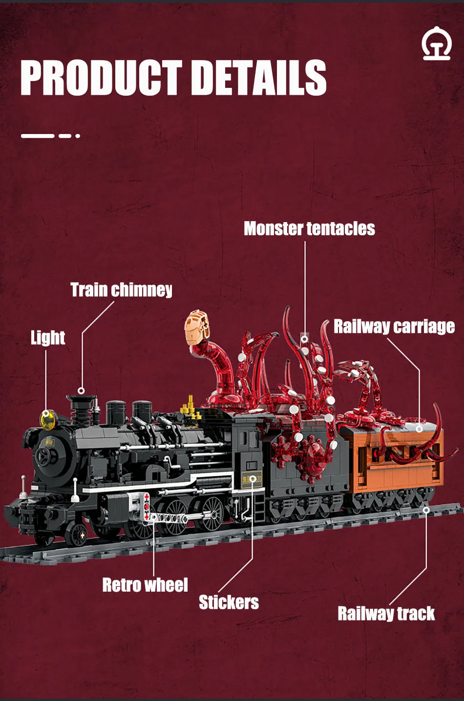 Amazon.co.jp: エンジニアリングトレイン鉄道ビルディングキット