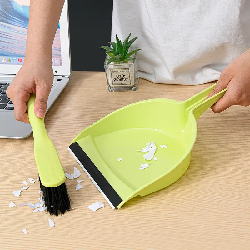 Mini escova de limpeza de varredura de mesa