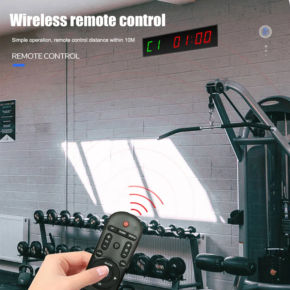 Portable Gym Timer: Digital Training Countdown/Up... From Homepro178 ...