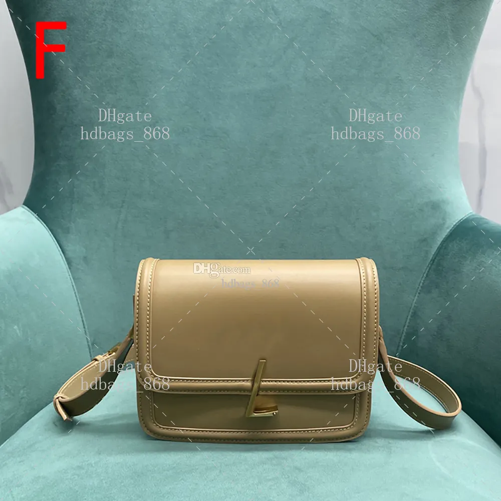 Bolso de hombro bolsas de aleta de moda bolso de cuerpo cruzado de diseñador 18.5cm cuero de patente de piel de ternera 10a espejo 1: 1 bolso de lujo de calidad para mujer con caja WY039A