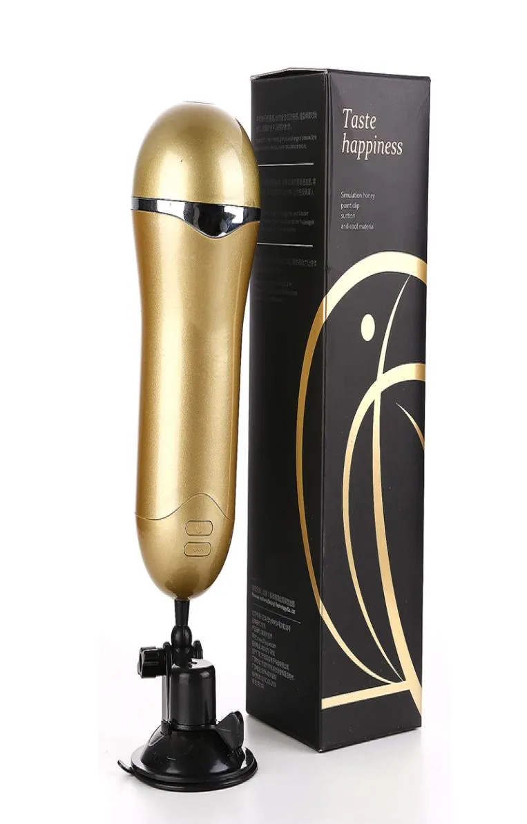 Mens Hands Masturbator Cup 36 Speed ​​Vibrator Aircraft Cup Silicone Pussy Artificial Vagina Man Masturbate Sex Toys Y1907118815249