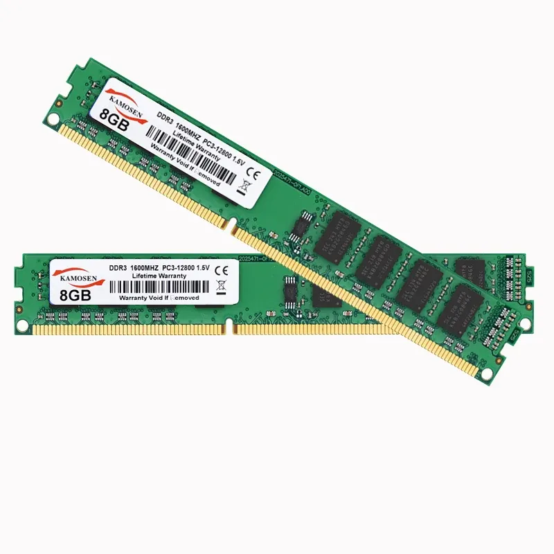 DDR3 8GB Desktop -geheugen 1066 1333 1600 MHz PC3 8500 10600 12800U DDR3 240PIN 1.5V UDIMM -geheugen geheugen