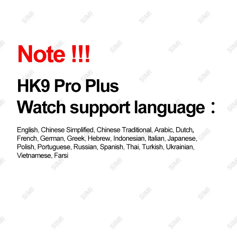 HK9 Pro Plus Gen3 AMOLED SMART RISK MENINAS MENINAS CHAT GPT NFC SmartWatch 2 GB ROM Local Music Gesture Control para Android iOS 2024