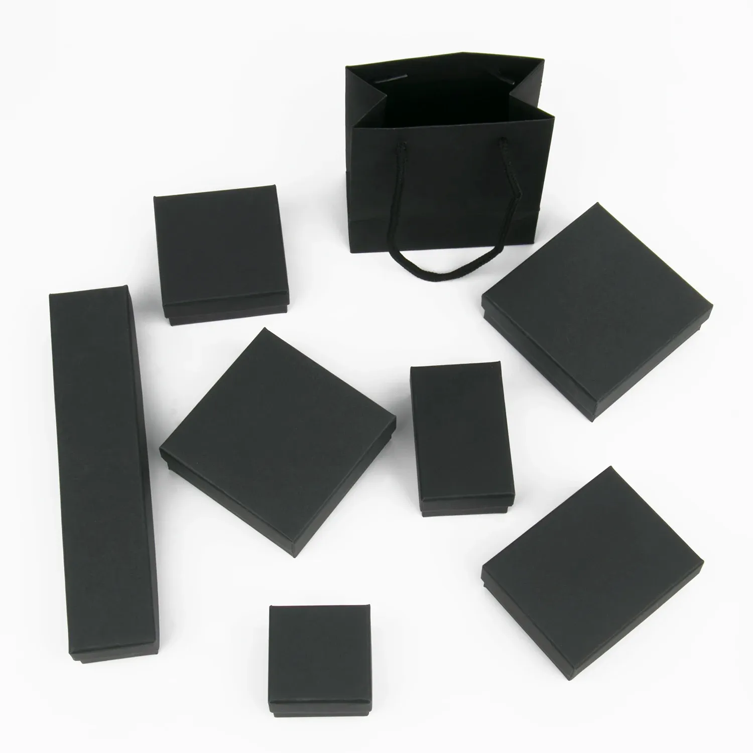 1pcs Black Square Dewelry Diem Distembt