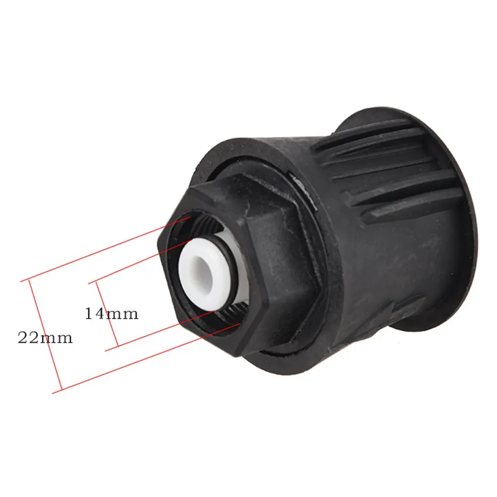 Adaptateur M22 Vers M22 / 3/8 / 1/4 Pour Nettoyeur Haute Pression - Laiton, Connexion Rapide, Max 4500 Psi