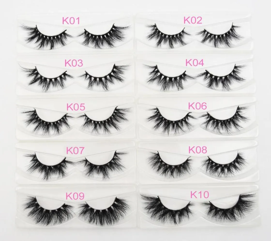 Mink Wimpern Fuluffy Cruety 100 3d Nerz Wimpern 3d Eeylash Anbieter K -Serie Mink Lash 9962114