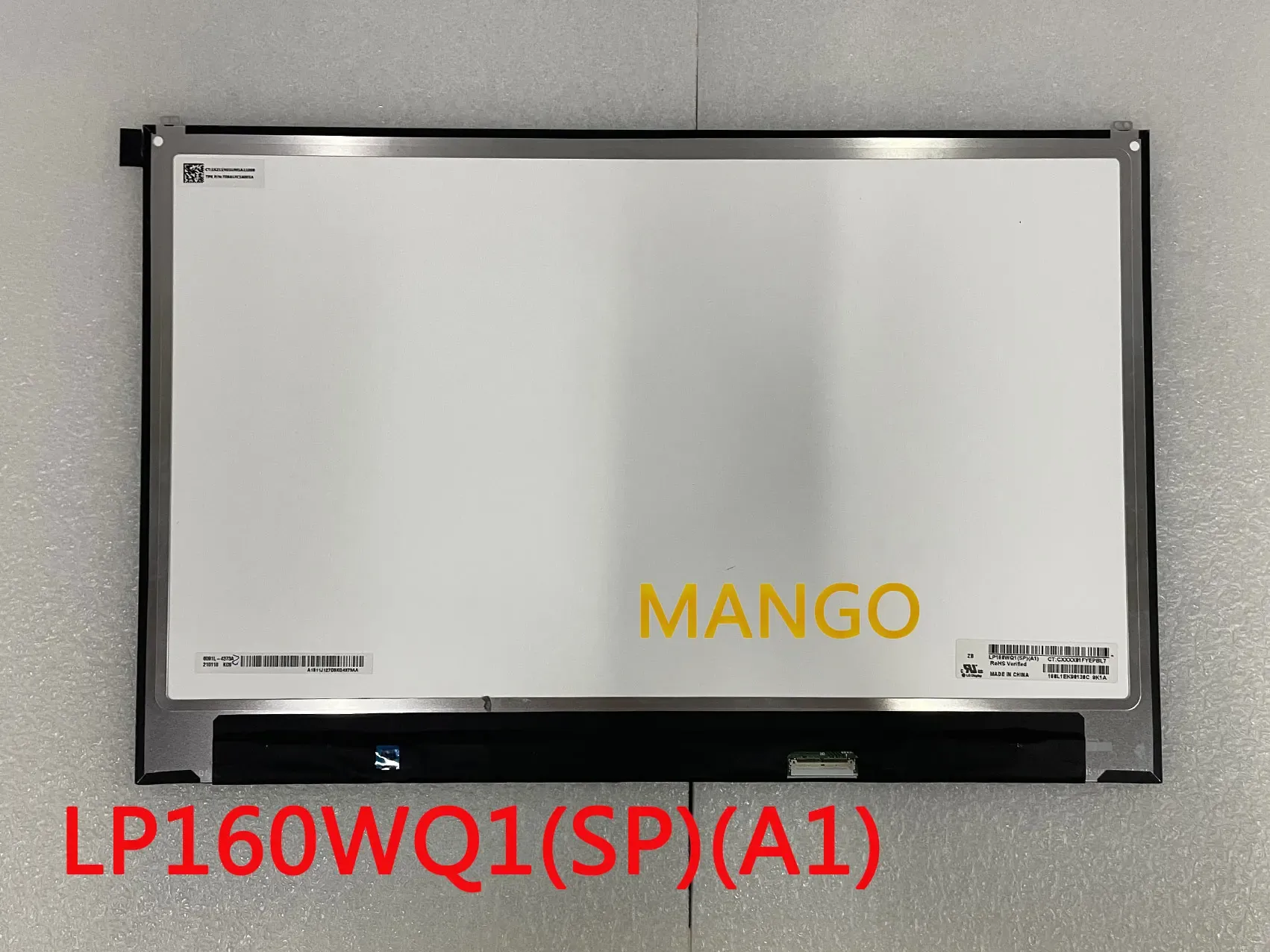 Ekran LP160WQ1 SPA1 dla LG Gram LCD Wyświetlacz Macierz wymienna RGB LP160WQ1SPA1 16,0 "cal 2021 LG Gram 16 16z90p Laptop
