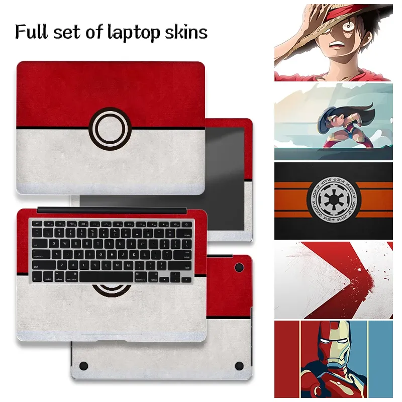 Skins Universal Comic Laptop Skins Gamer Laptop Stickers 13"14"15"17" Cover for Macbook /HP/Acer/Lenovo y9000p/Asus/Mis Decorate Decal