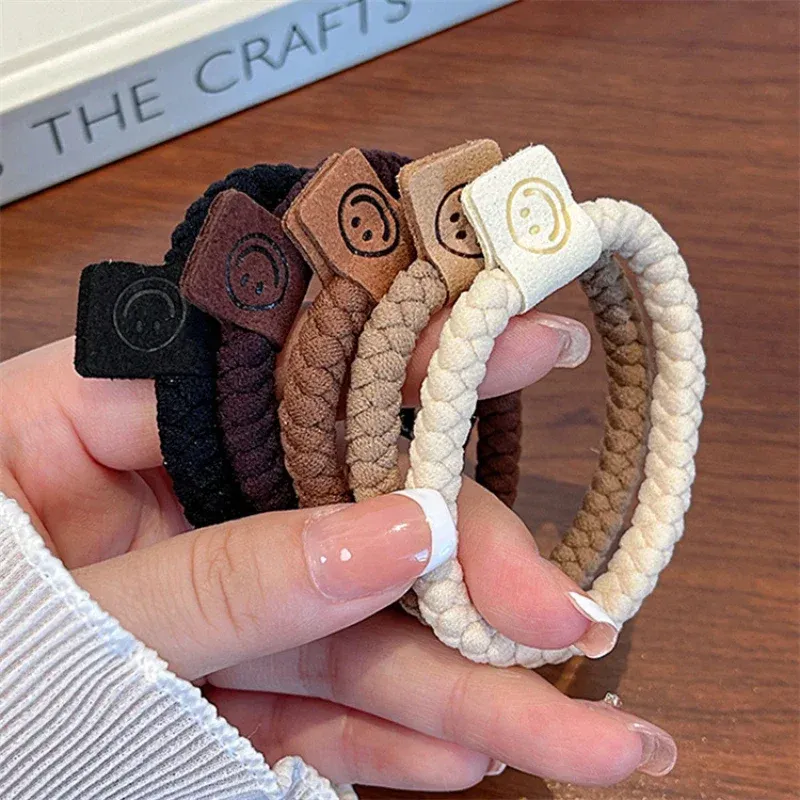 5PCS Stylish Women Hair Ties Girls Beautiful Elastic Hair Rubber Bands Elegant Ponytail Hair Holders Headwear Accessories