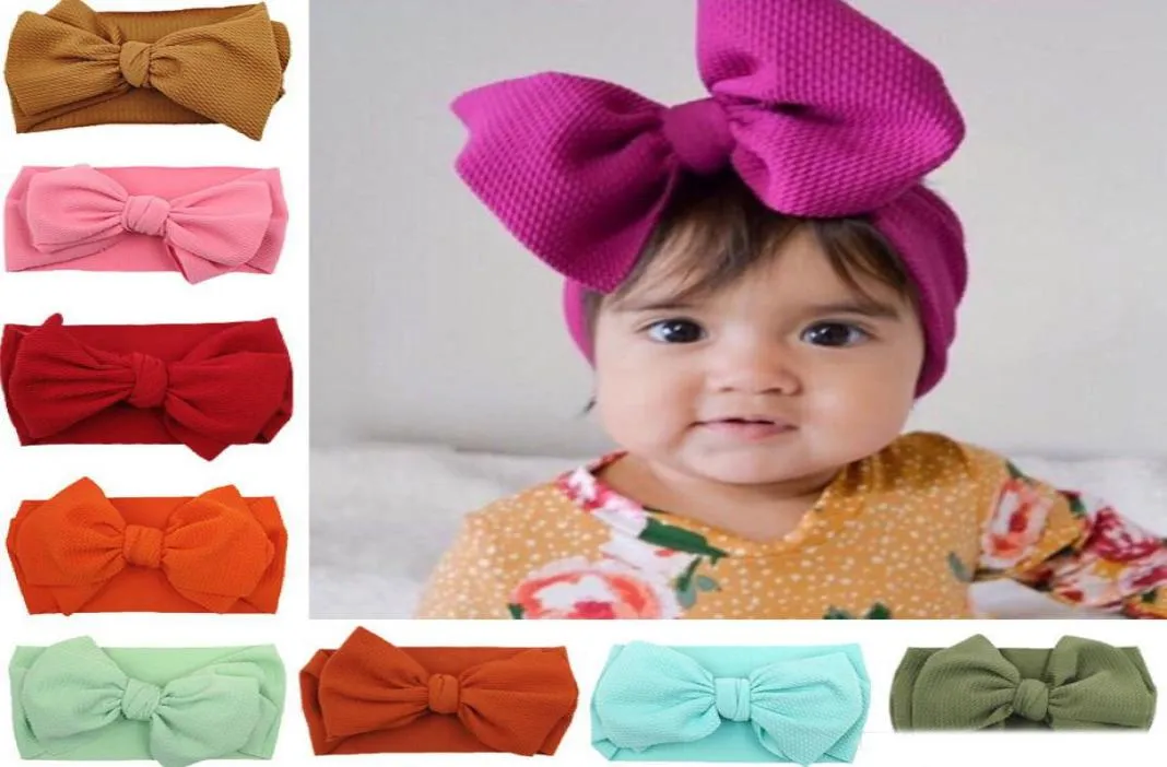 30 colors kids baby luxury designer headbands niblet hair bows jojo bows head band girls headband hair accessories headwear Party 1032036