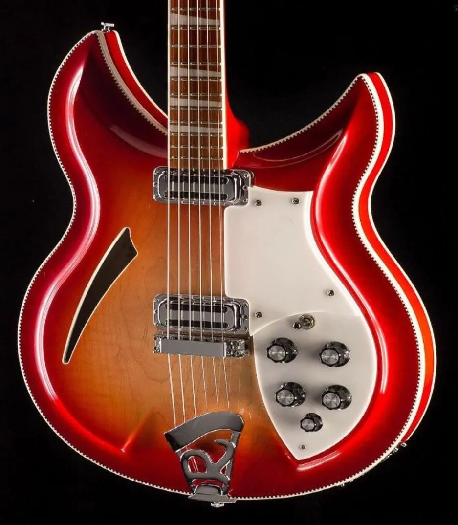 Cherry Red 381 Gitar Yarı İçi Büro 381V69 Mapleglo Çin Made1916168