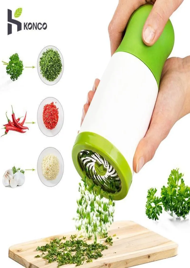 Konco Herb Grinder Spice Mulino Parsley Shredder Chopper Cutter Garlic Coraggio Spice Kitc JLLOGD BDEBAG1855357