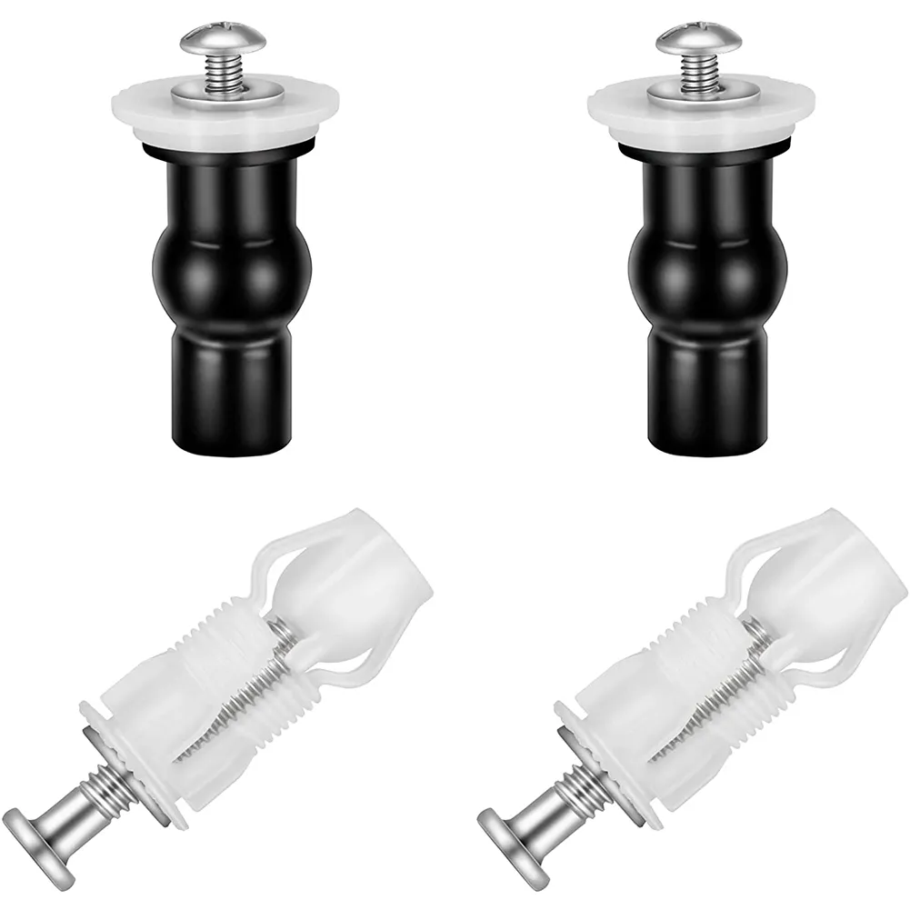 Lunettes De Toilette, Charnières, Acier Inoxydable, Pour Siège De Toilette, Fixation Pour Siège