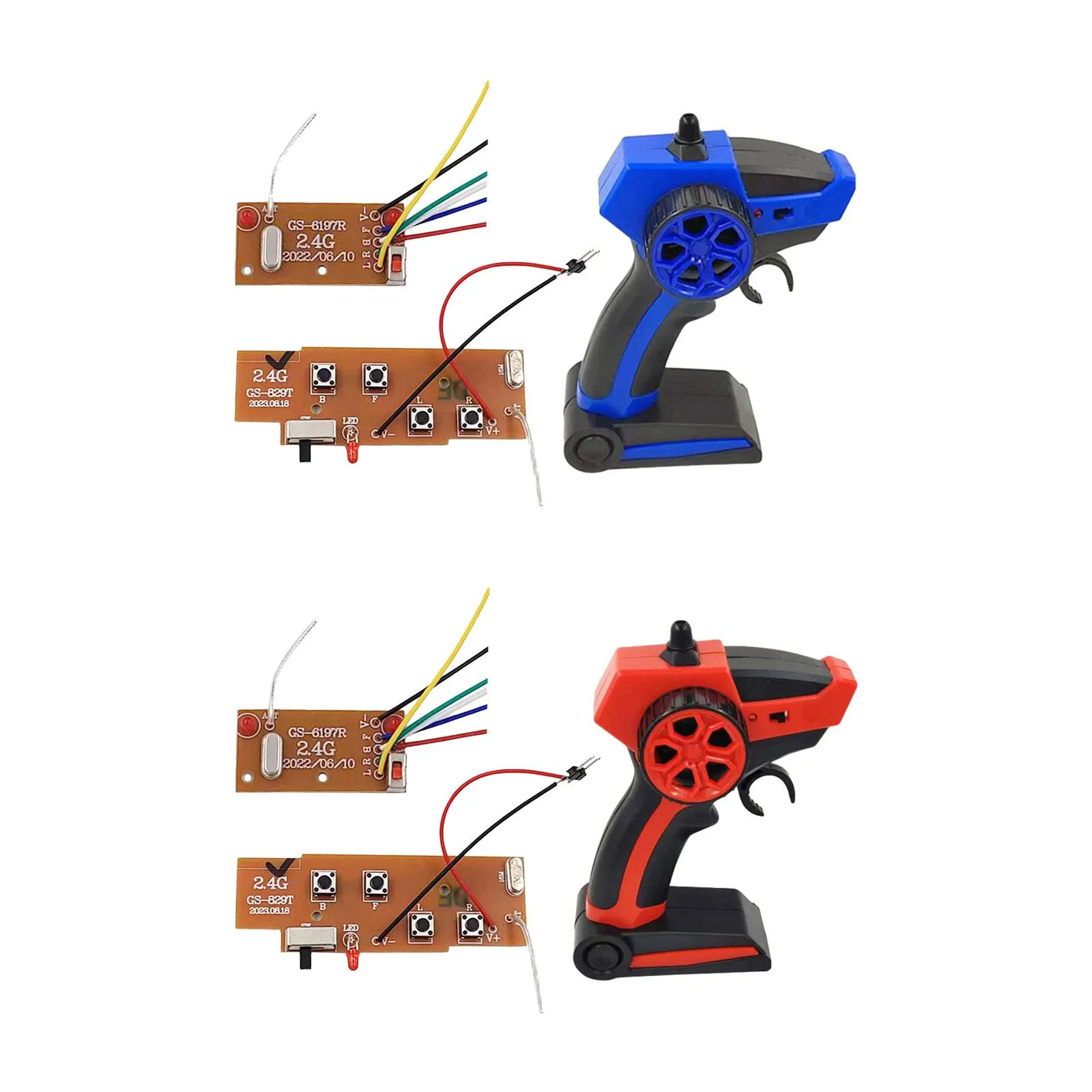 Remote Control Transmitter and Receiver Replacement Accessories: 4CH ...