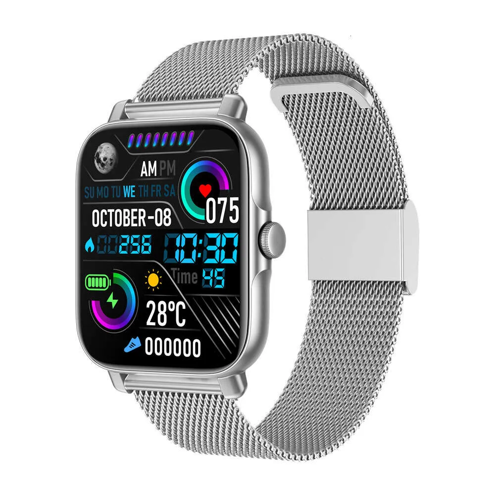 Nieuwe GT30 Smartwatch Bluetooth -oproep Hartslag, druk, Blood Oxygen Health Monitoring Oefening Meter Staparmband