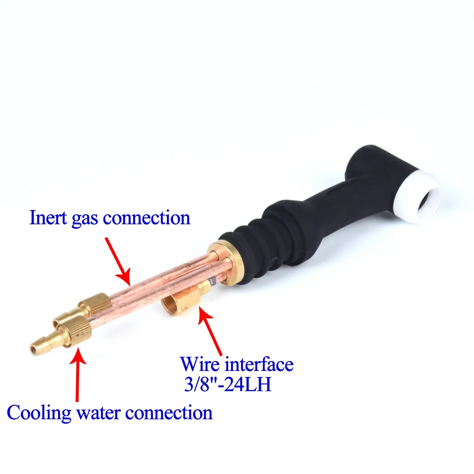 TGトーチ Water-Cooled TIG Welding Torch Head - Rotatable 350 AMP - Premium