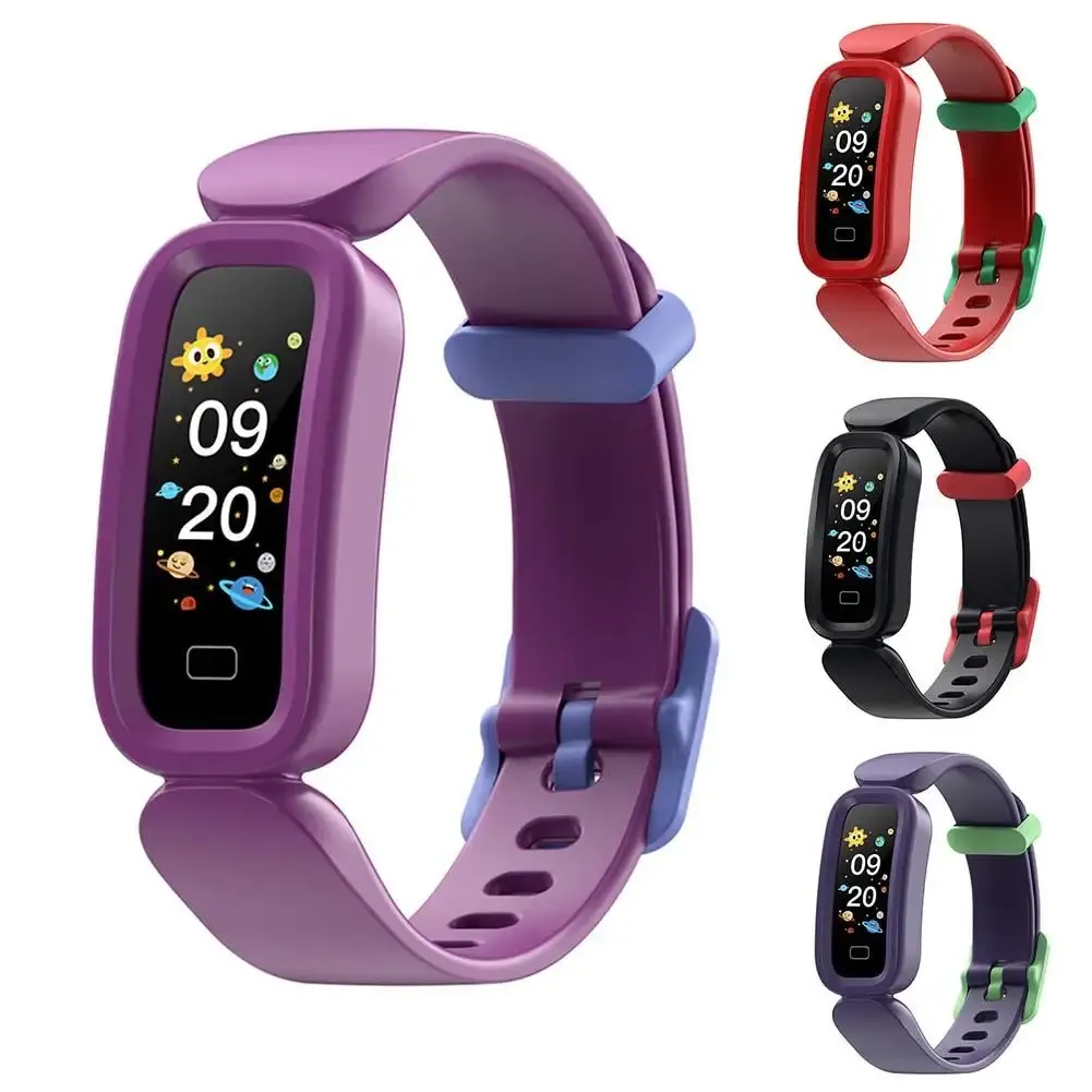 Braccialetti S90 Smart Watch Fitness Tracker con temperatura corporea 24h da 0,96 "touch screen IP68 Waterproof Smart Watch per adolescenti per bambini