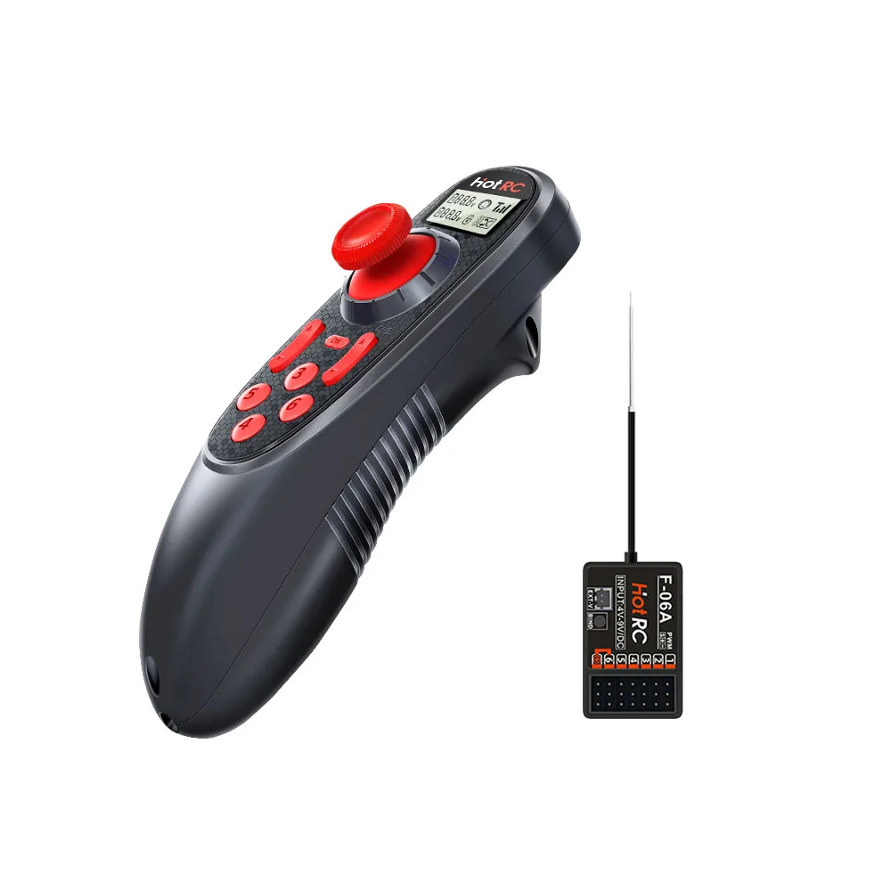 HOTRC DS 600 6CH 2.4GHz Radio System Remote Transmitter And Receiver Remote Controller With F 06A Channel Receiver For RC Boats From Ddmywonder 38.88 DHgate.Com