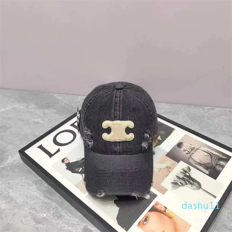 2024 Luxury Baseball Cap Designer Beanie hat Women's Fashion Washable Denim Duck Tongue Hat Men's Sports Embroidery Sunvisor Hat