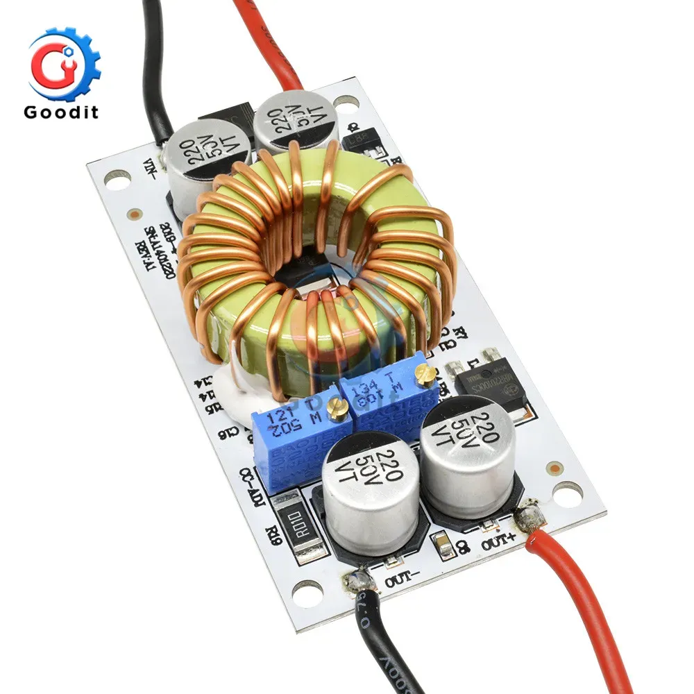 10A 250W/500W Boost Converter Constant spänningskonstantström Drive strömförsörjningsmodul DC-DC Steg upp modulspänningsregulatorn