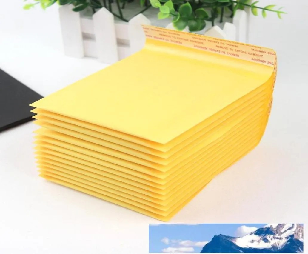 Kraft PE Bubble Mailing Bags 11x13cm for Postal Transport Cloths Packaging Pouches Endelveal