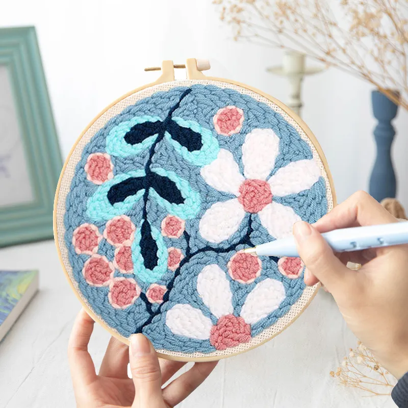 Embroidery Kits For Adults DIY Punch Needle Kits For Adults Diy Punch Needle Kits For Beginners