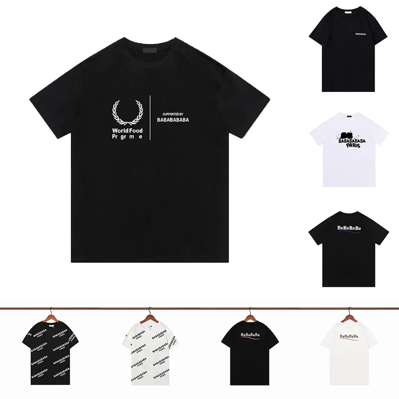 Tshirt męscy projektanci Ba t koszule hip hop moda drukowanie krótkiej rękawy Wysokiej jakości bawełni
