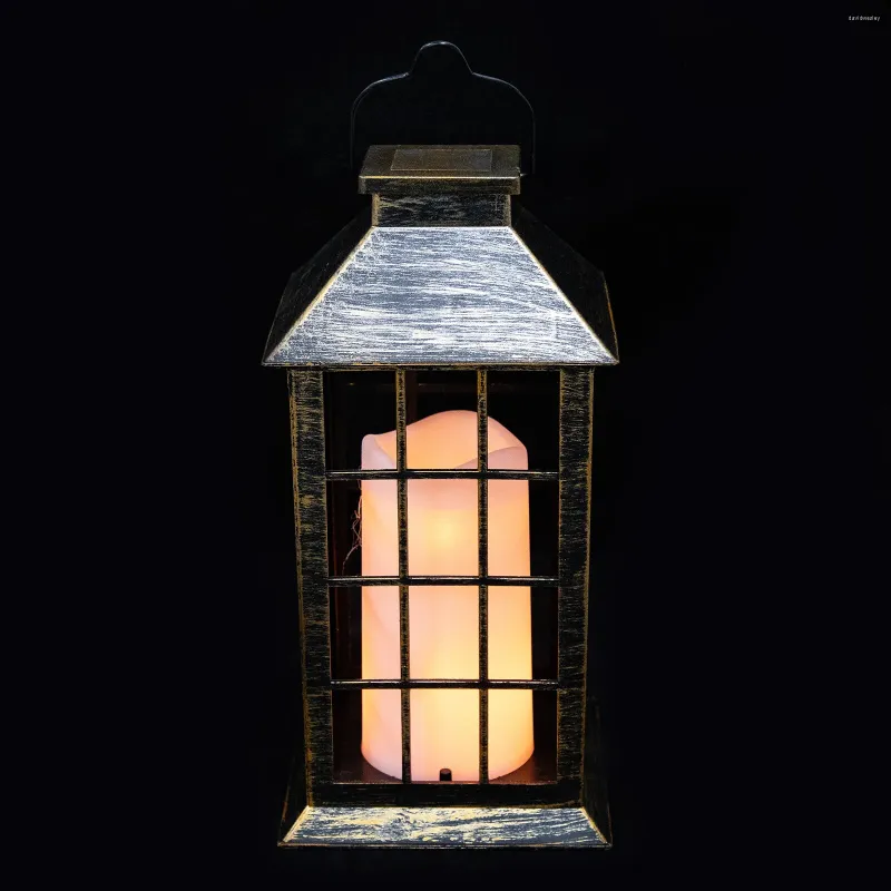 Candele Candele Decori della casa nera Para de Mujer Lantern Lampada vintage Lanterns Light Light Light Light Decorative Hanging Porta