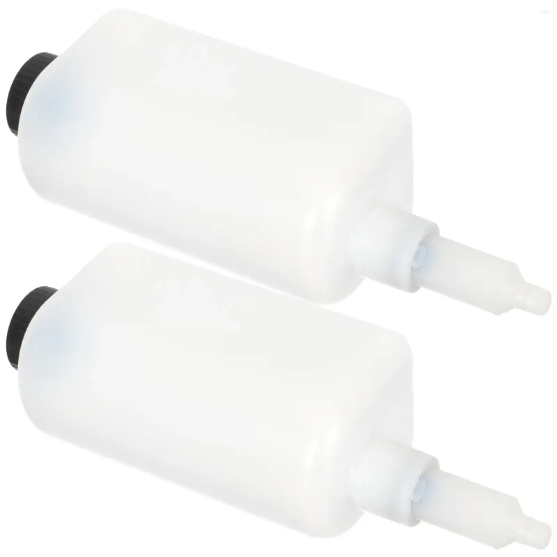 Vloeibare zeepdispenser 2 sets handgereedschap vervangende fles onderdelen plastic kop keuken shampoo wandcontainer