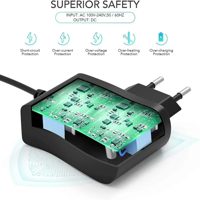 1PCS AC do DC 5,5 mmx2,5 mm 19 V 600mA Wysoka jakość zasilacza zasilacza 19 V 0,6A dla odkurzacza robota Wymiat