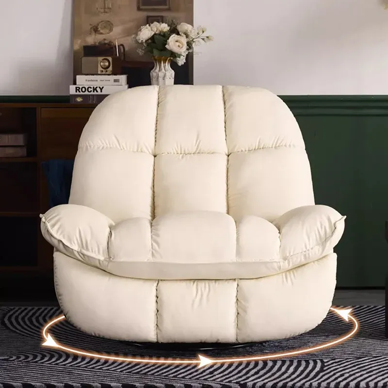 Industrial Recliner Chair Luxury Electric Lounge Reading Chair Minimalist Office Furniture for Living Room Balcony Arredamento