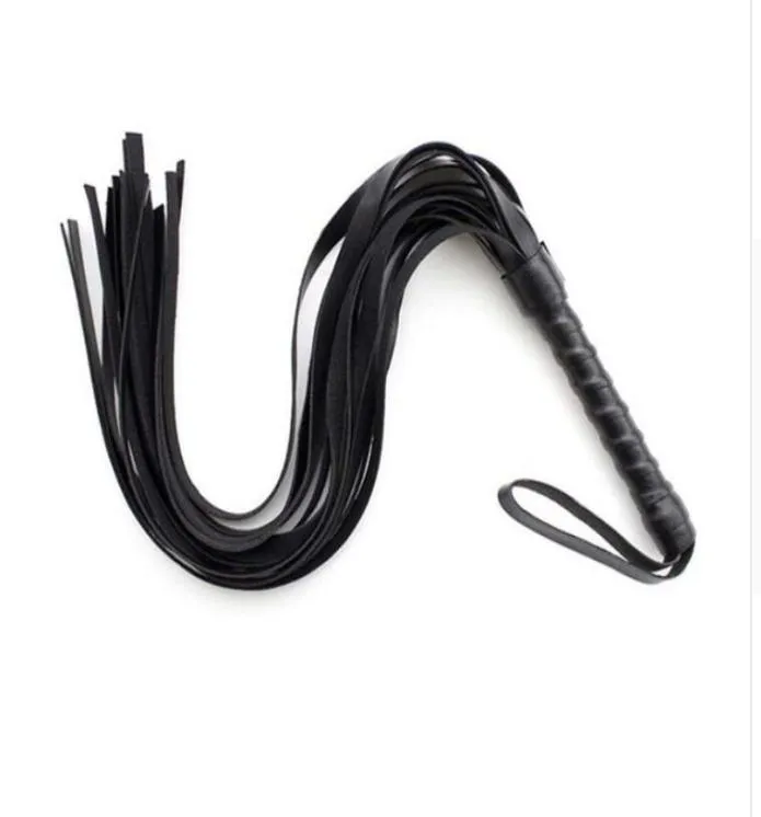 Sex Role Play Kit Sexy Flirting Whip Handle Flogger SM Restraint for Couple Play Spanking Bondage Riding Crop Sex Toys9349925