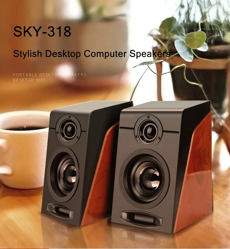 DSHGDJF Wooden Desktop Speakers 3.5mm AUX Input USB Power Comput 並行輸入品 JCCD 2.1 PC Speakers STL Digital Download - Etsy