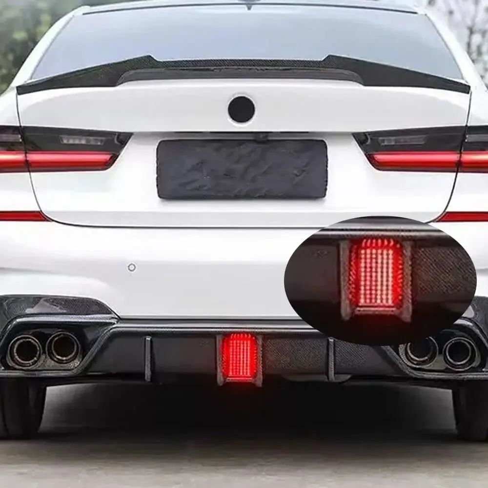 12V F1 Style 72 LED Rear Brake Lights Strobe Flashing Tail Stop Lamps ...