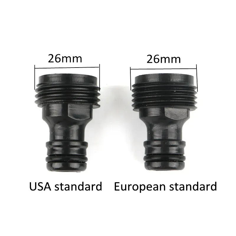 10-st-cloud 3/4 inch mannelijke draad snelle connector tuin waterpistool 3/4 "gewricht kraan Europese standaardadapter